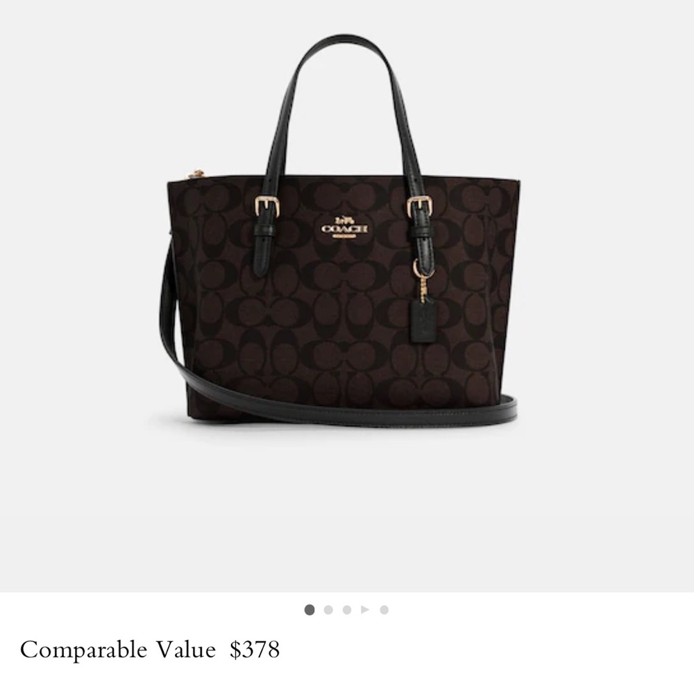 Mollie tote 25 in signature canvas